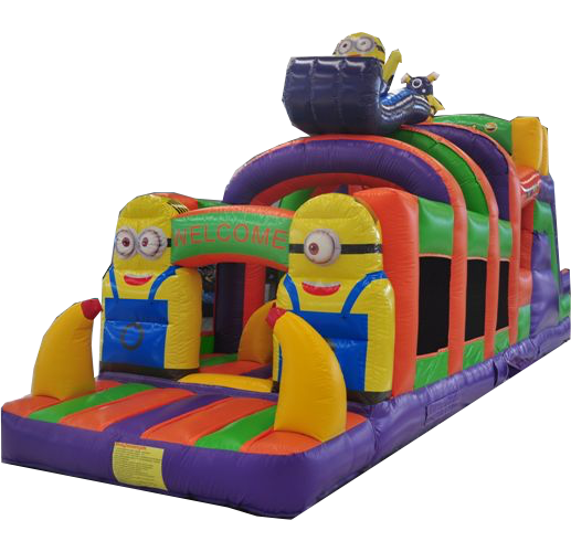 Hindernisbahn Minions